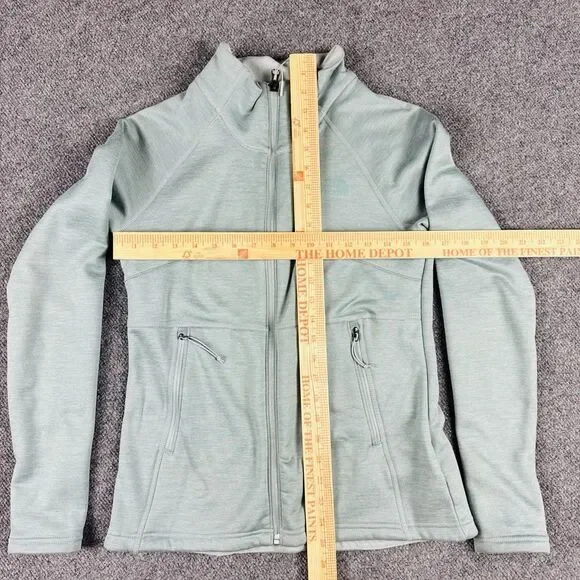 The North Face CANYONLANDS Women's Full Zipper Jacket Size S Silver Blue Heather - Picture 4 of 5